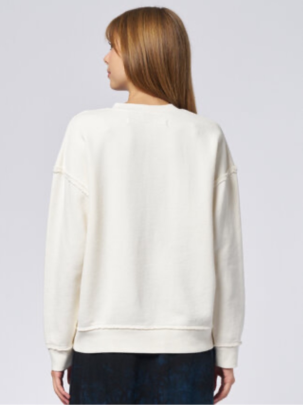 Raquel Allegra Graphic Dirty White Hesperia Sweatshirt - Picture 5 of 9